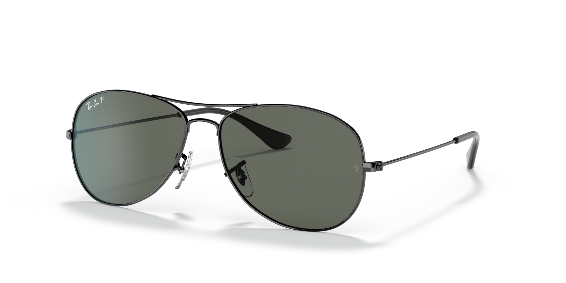 RB3362 Gunmetal MetallSunglass Frames von B24, Dreiviertelansicht