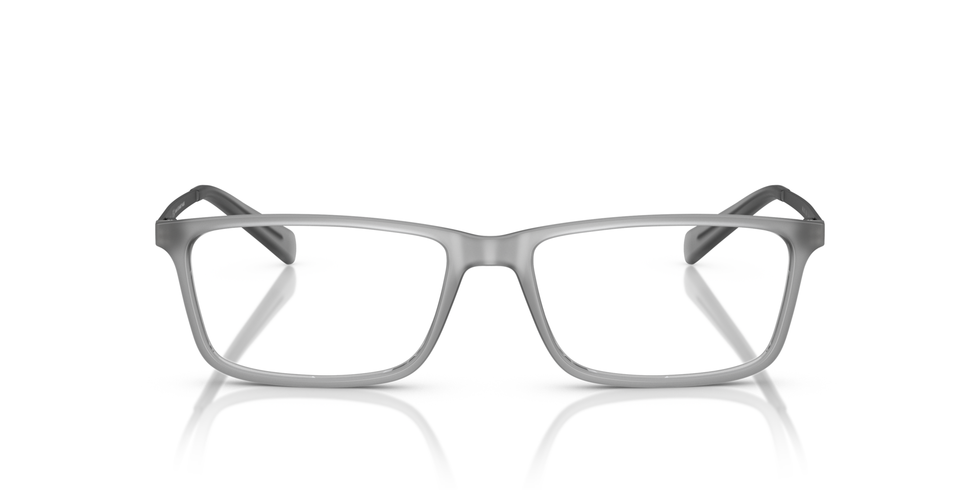 AX3027 Frosted Dark Grey KunststofEyeglass Frames van B24, Vooraanzicht