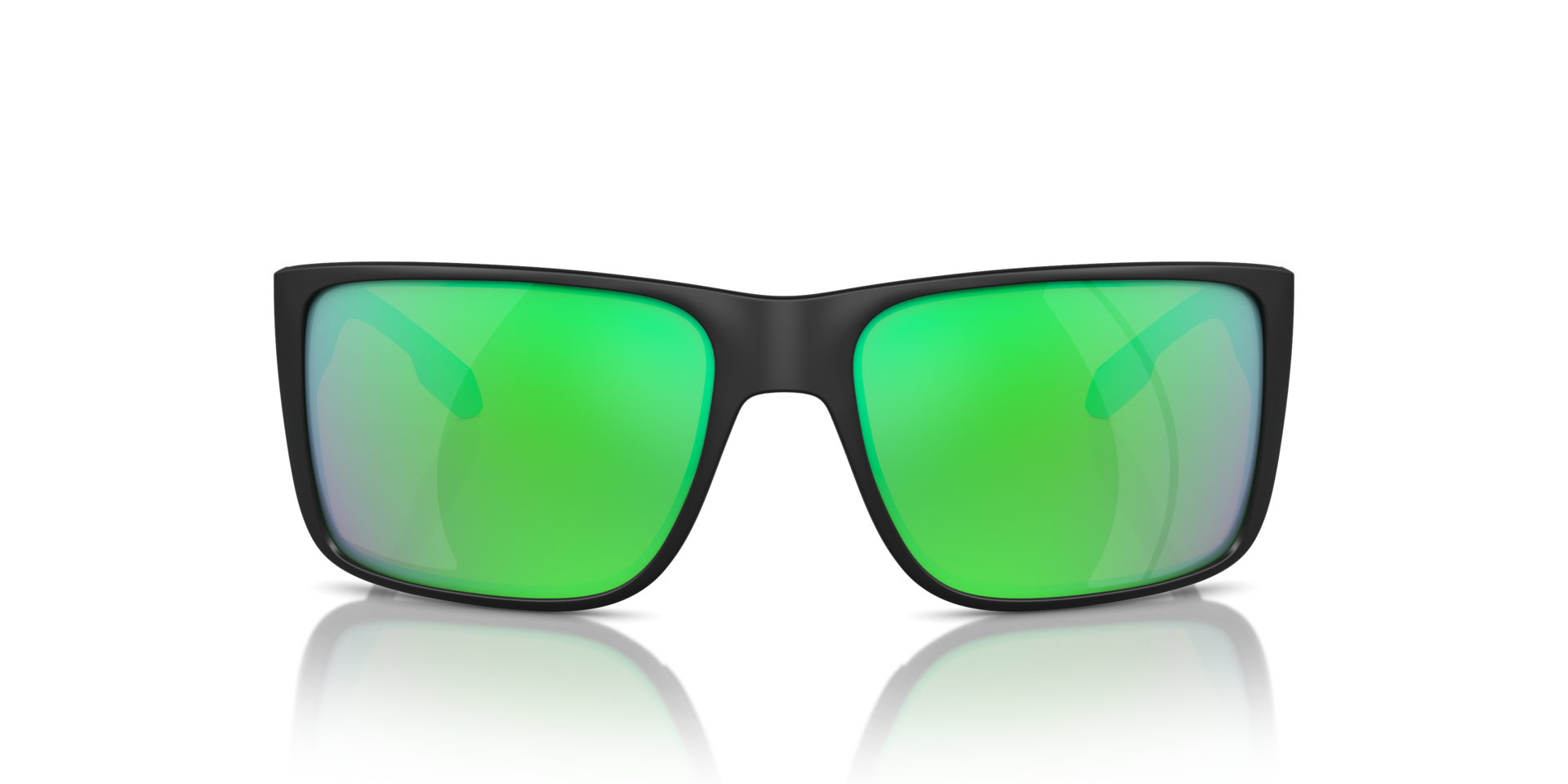 XD9045 Matt Schwarz KunststoffSunglass Frames von B24, Vorderansicht