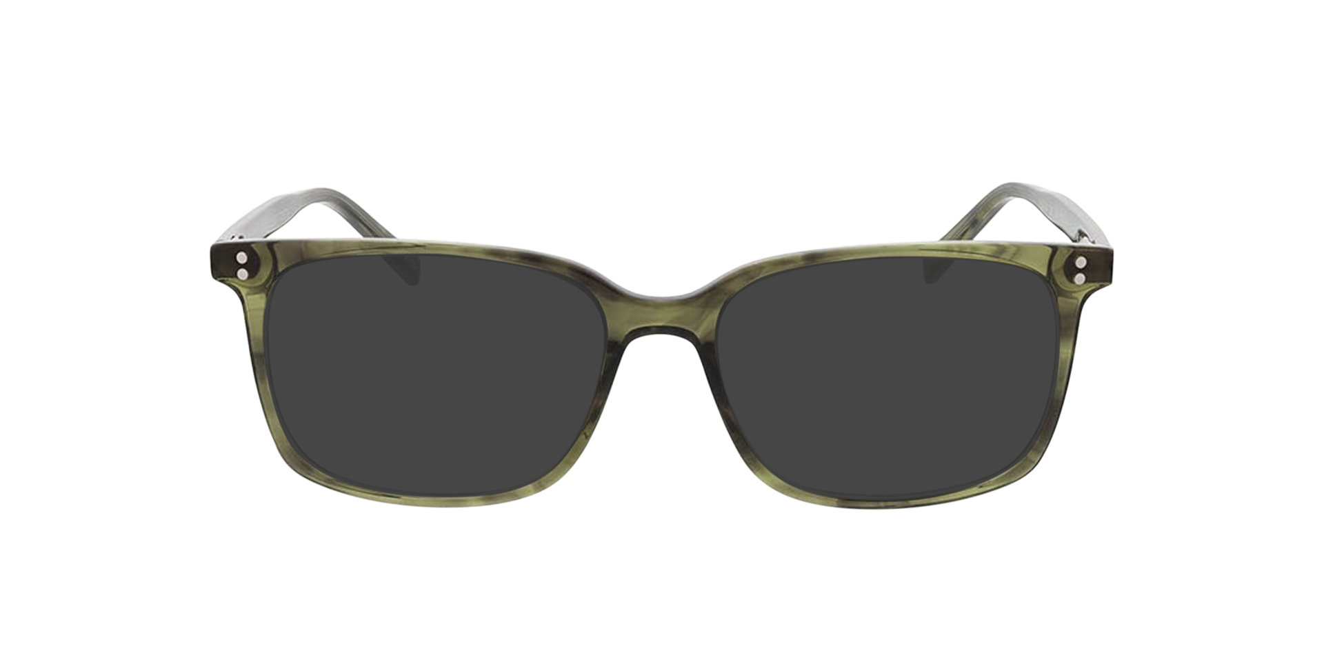 Richmond Kristal groen hoorn AcetaatEyeglass Frames van B24, met getinte lenzen