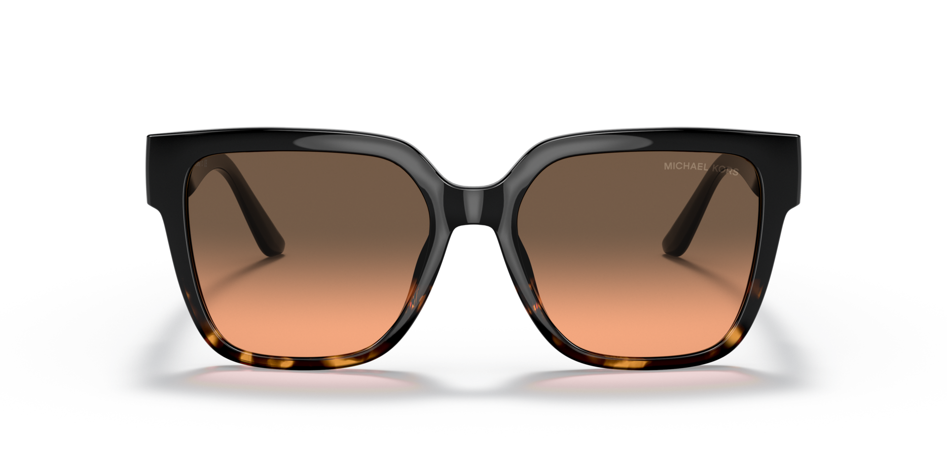 MK2170U Schwarz & Tortoise dunkel KunststoffSunglass Frames von B24, Vorderansicht