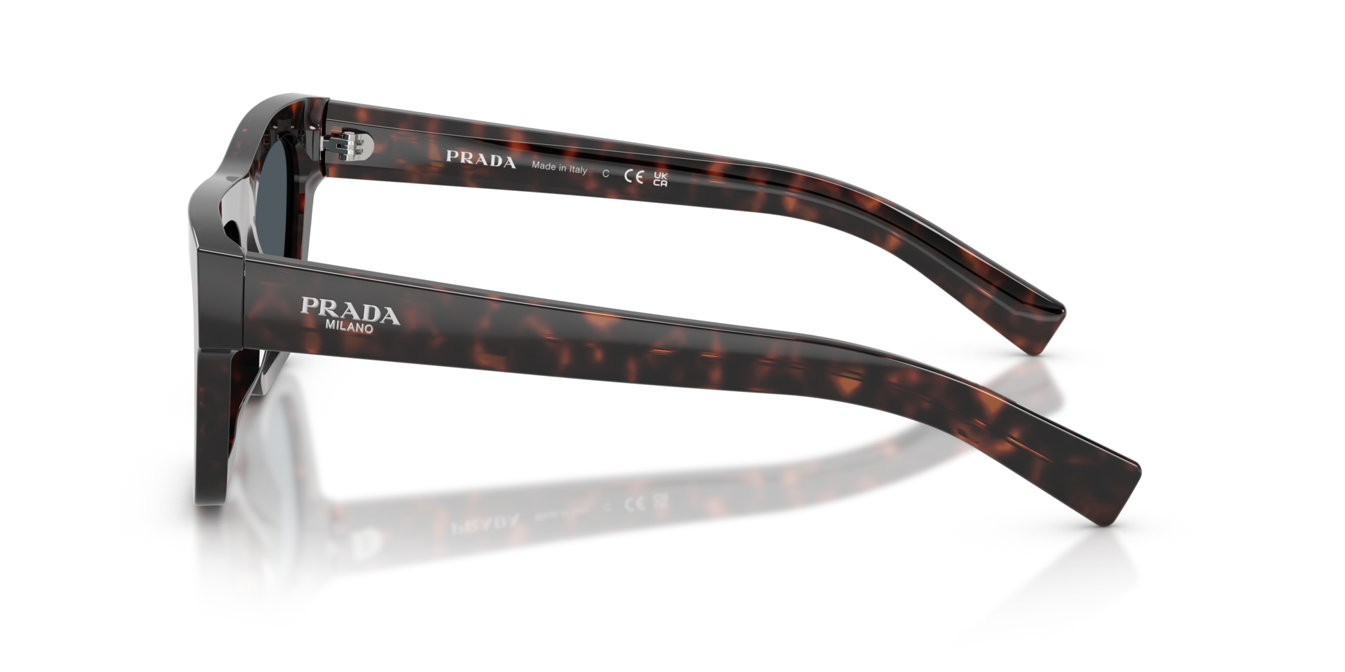 PR C03S Root Havana AcetaatSunglass Frames van B24, Zijaanzicht