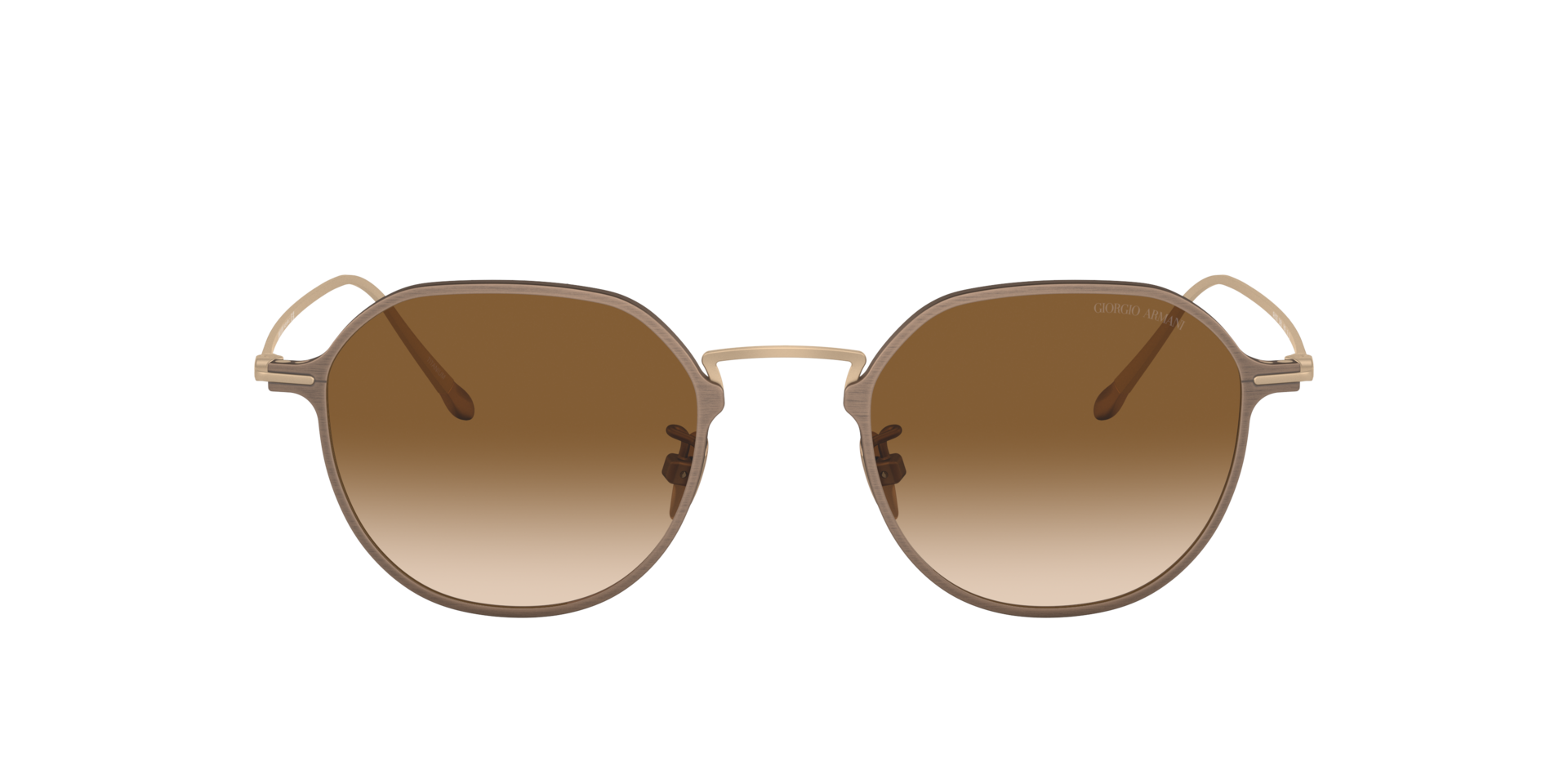 AR6138T Brons TitaanSunglass Frames van B24, met getinte lenzen