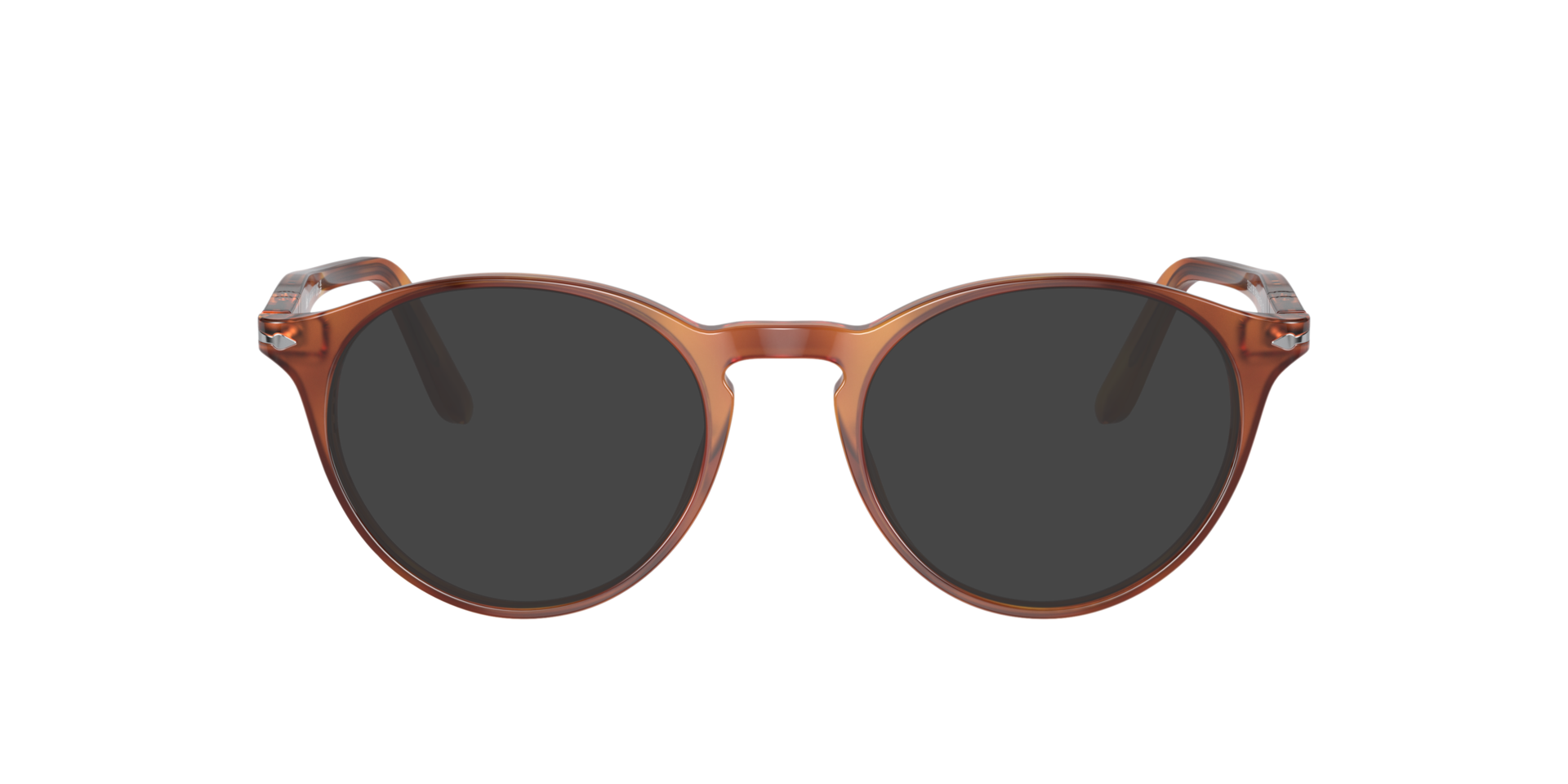 PO3092V Terra Di Siena AcetatEyeglass Frames von B24, mit getönten Gläsern