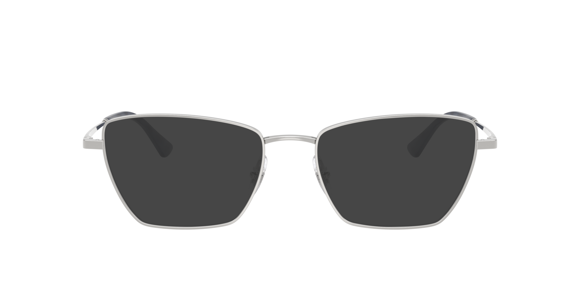RB6552 Silber MetallEyeglass Frames von B24, mit getönten Gläsern