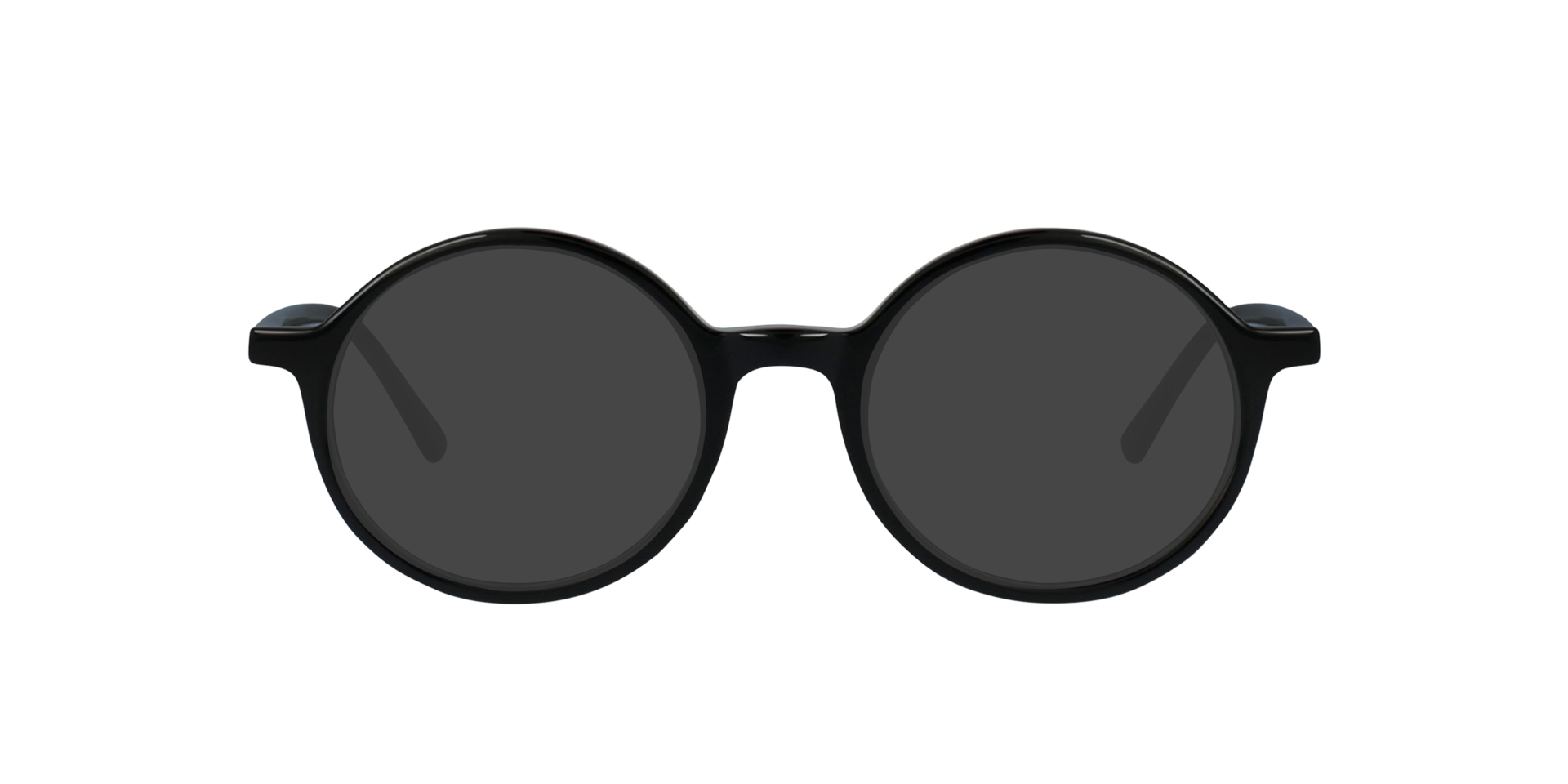 Benedict Jet Black AcetatEyeglass Frames von B24, mit getönten Gläsern