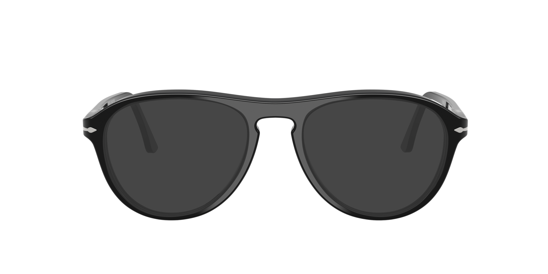 PO3371V Schwarz AcetatEyeglass Frames von B24, mit getönten Gläsern