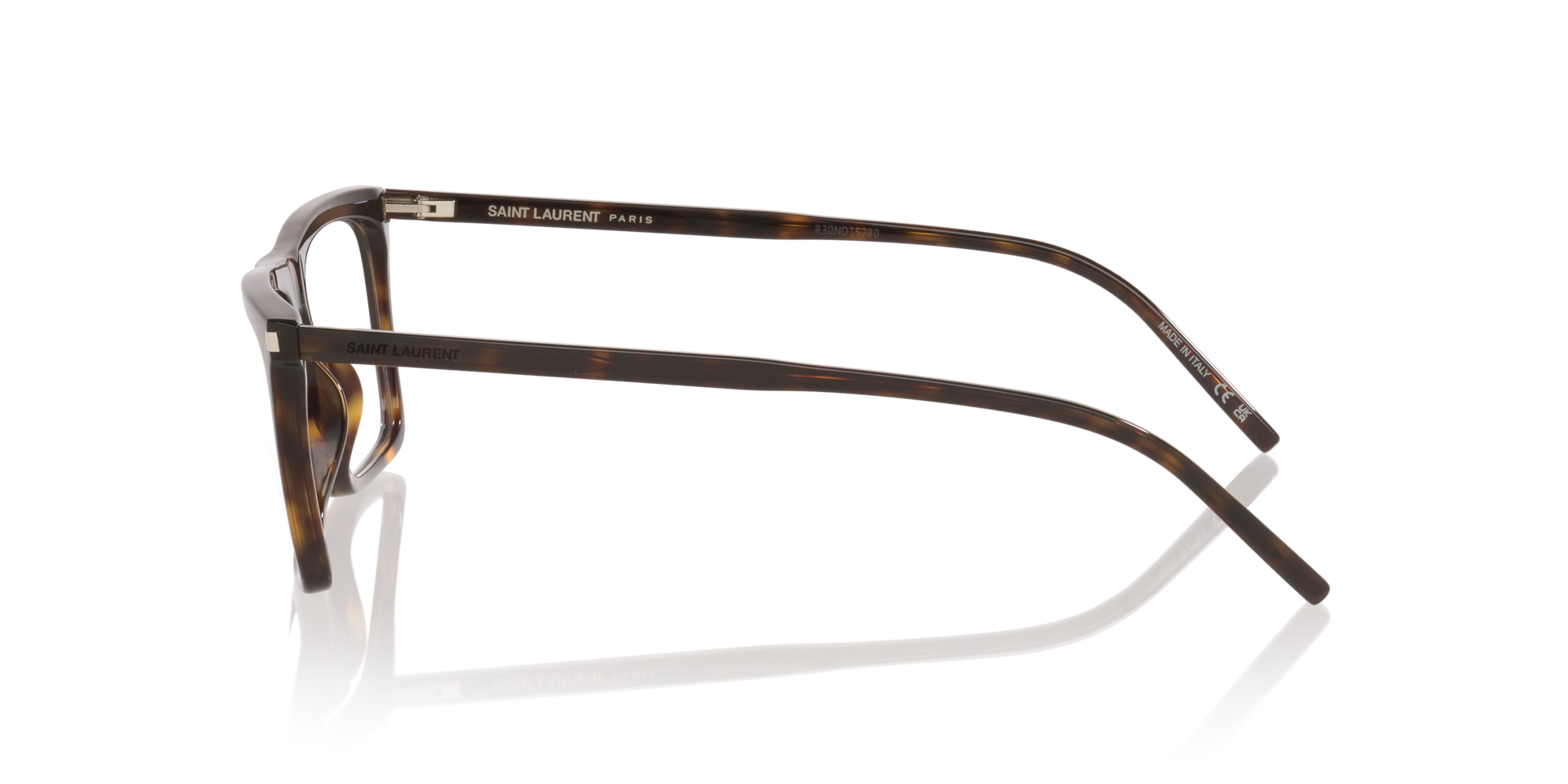 SL 803 Tortoise AcetatEyeglass Frames von B24, Seitenansicht