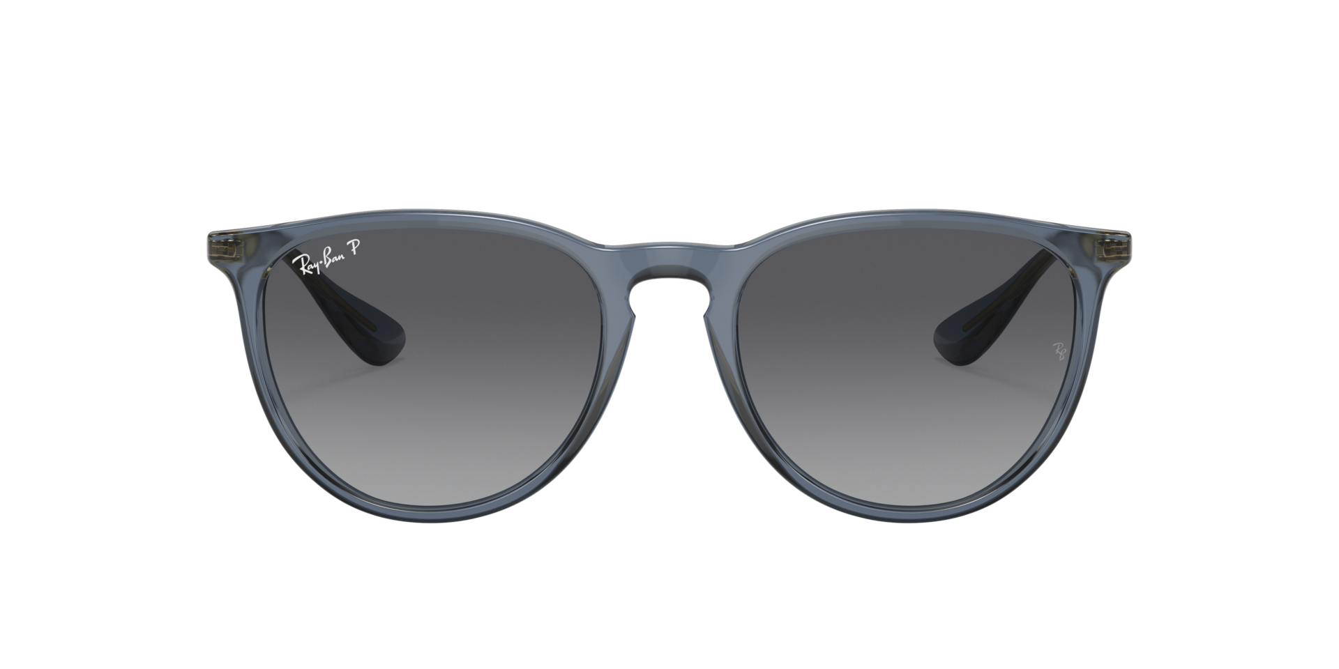 RB4171 Transparant blauw KunststofSunglass Frames van B24, met getinte lenzen
