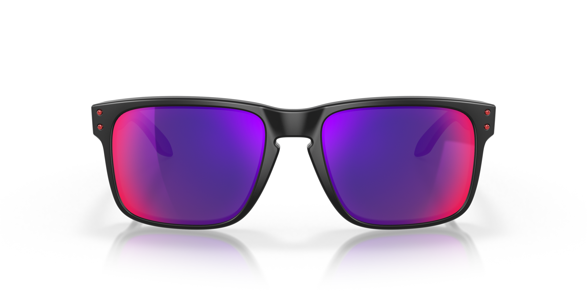 Holbrook™ Matzwart KunststofEyeglass Frames van B24, Vooraanzicht
