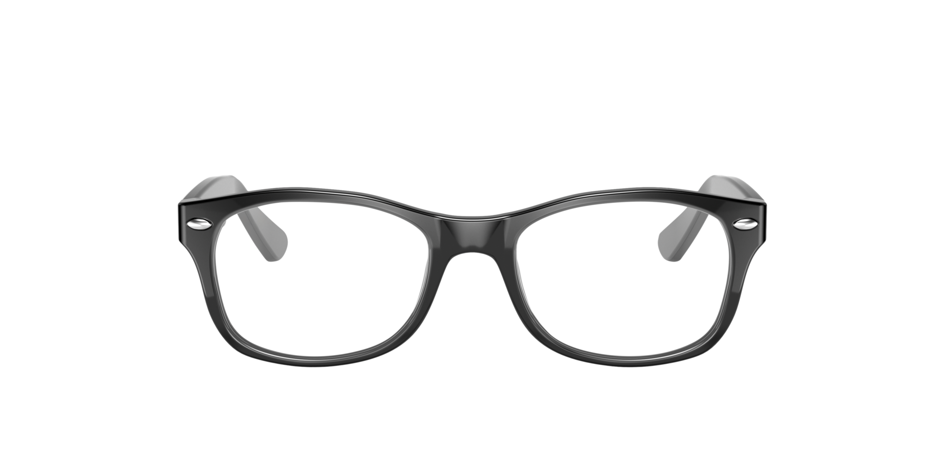 RB1528 Schwarz AcetatEyeglass Frames von B24, Vorderansicht