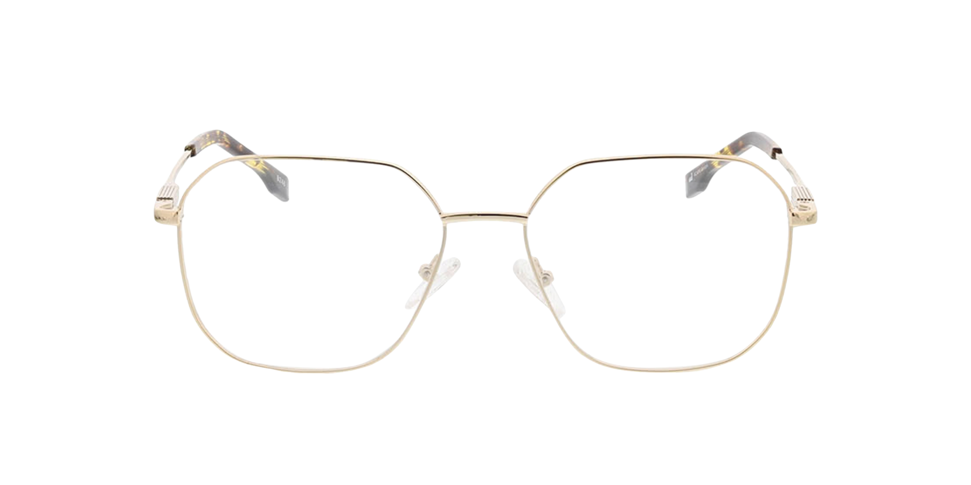 Düsseldorf Goud MetaalEyeglass Frames van B24, Vooraanzicht