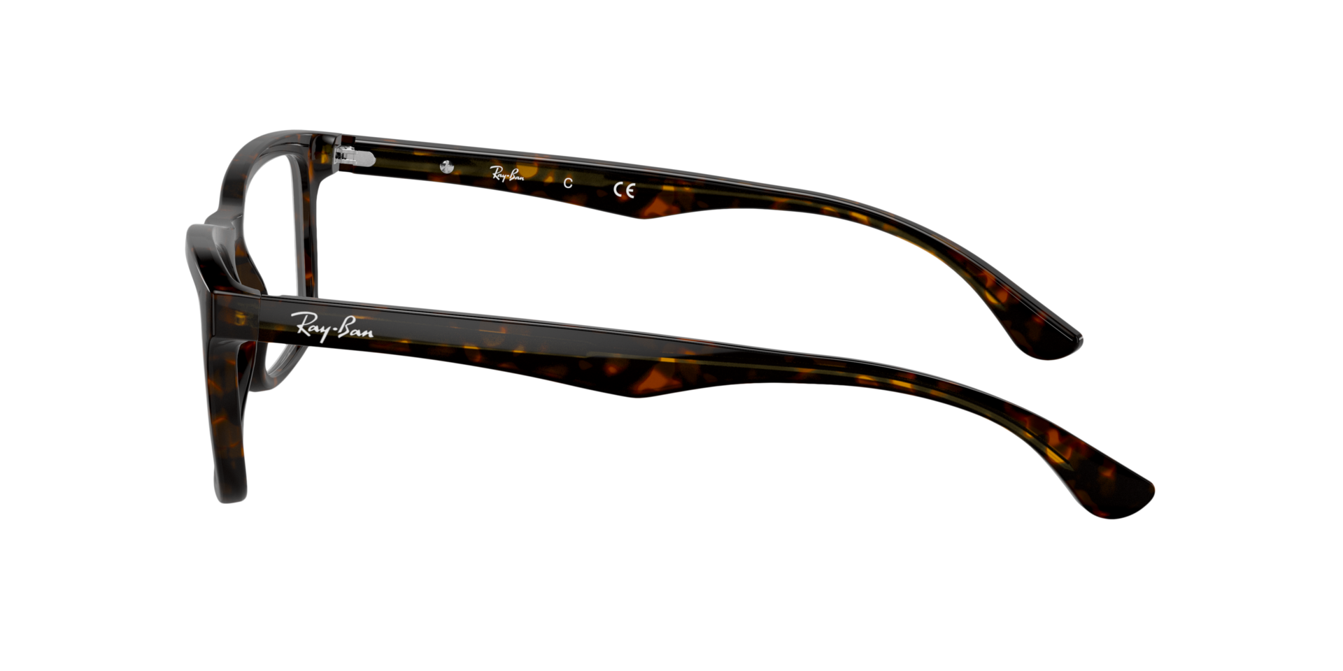 RB5279 Optics Dunkelhavana AcetatEyeglass Frames von B24, Seitenansicht