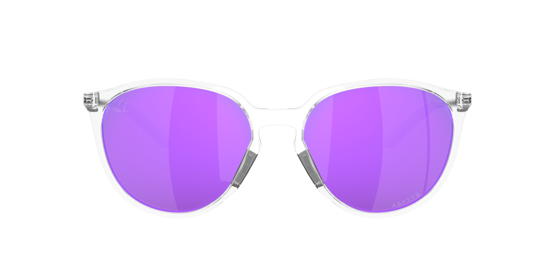 Mikaela Shiffrin Signature Series Sielo Glanzend chroom KunststofSunglass Frames van B24, met getinte lenzen