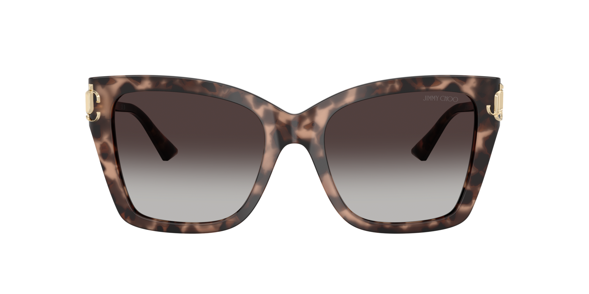 JC5012 Pink Havana AcetatSunglass Frames von B24, mit getönten Gläsern