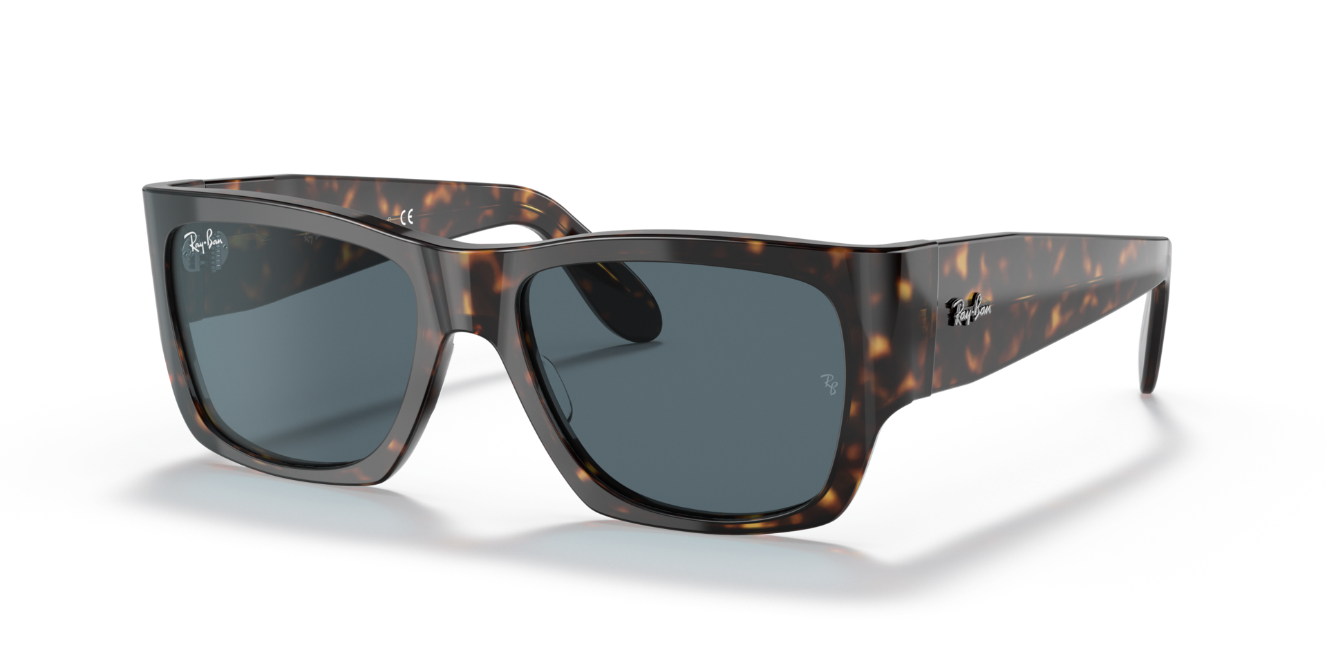 RB2187 Havana AcetaatSunglass Frames van B24, Hoekweergave