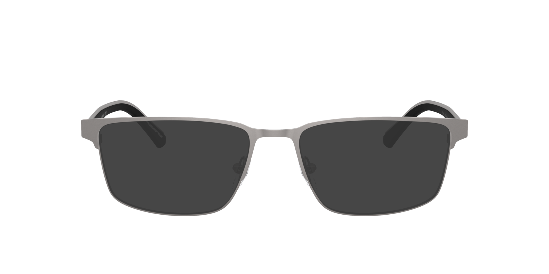 EA1175 Mat Staalgrijs MetaalEyeglass Frames van B24, met getinte lenzen