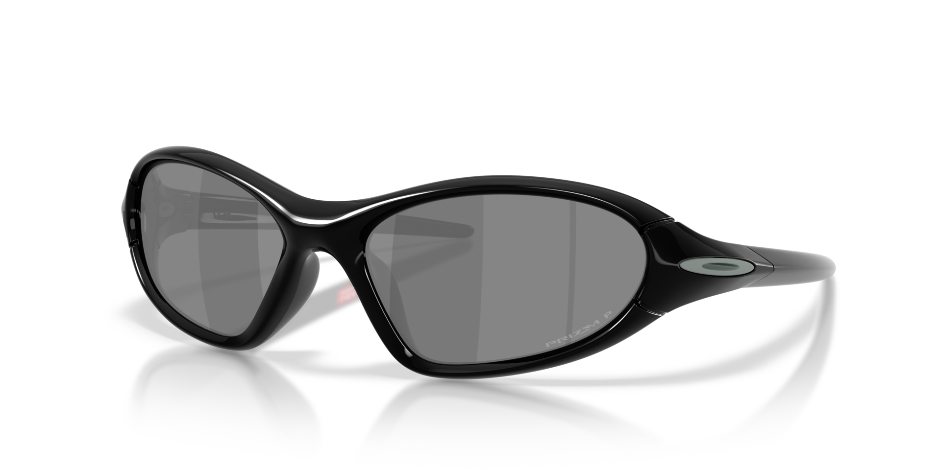 Portal Jacket® Schwarz glänzend KunststoffSunglass Frames von B24, Dreiviertelansicht