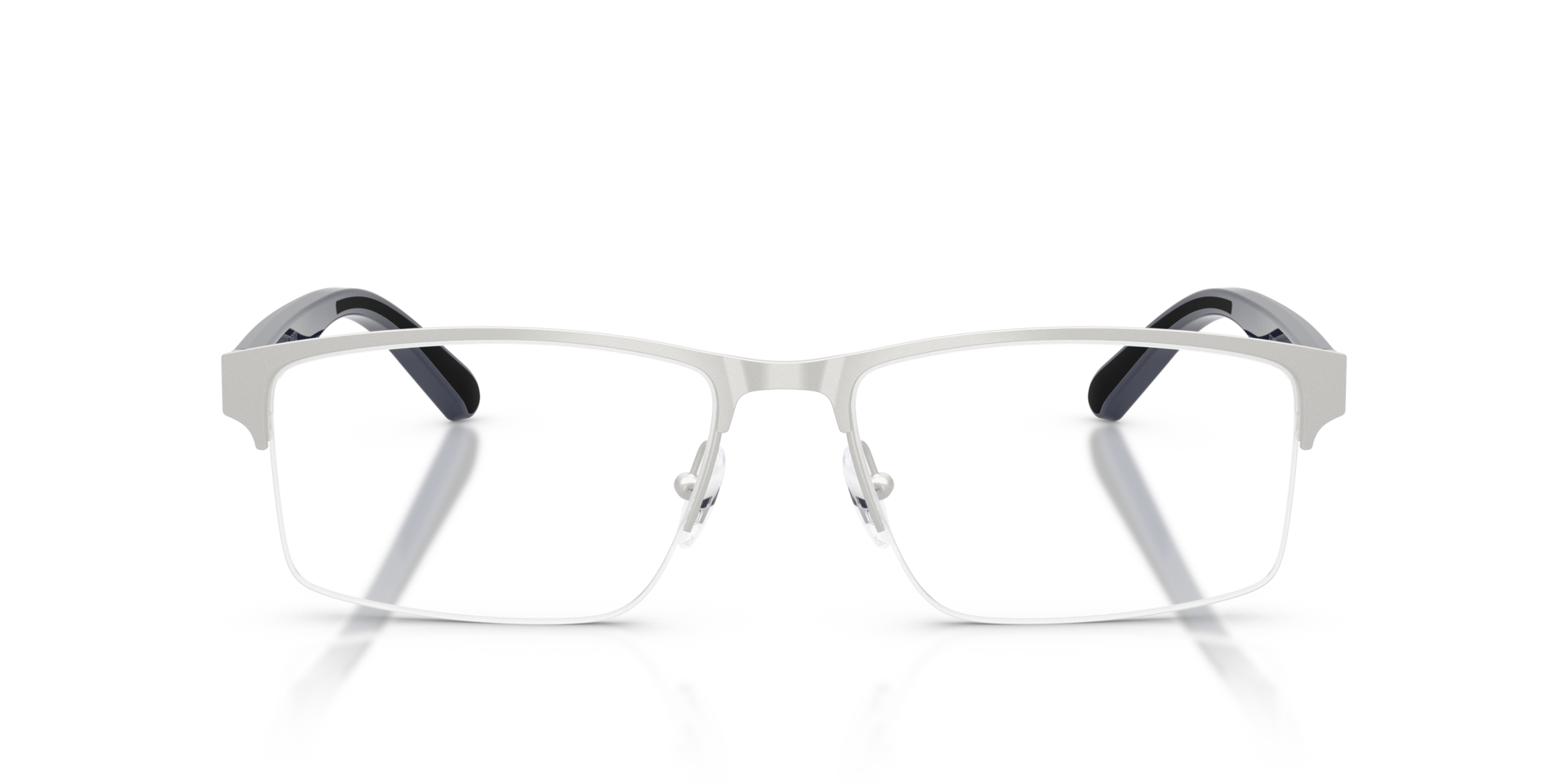 FZ7015 Grijs mat MetaalEyeglass Frames van B24, Vooraanzicht