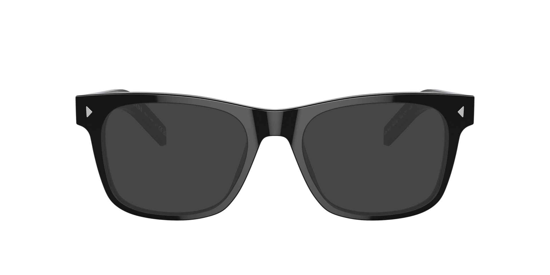 PR A13V Zwart AcetaatEyeglass Frames van B24, met getinte lenzen