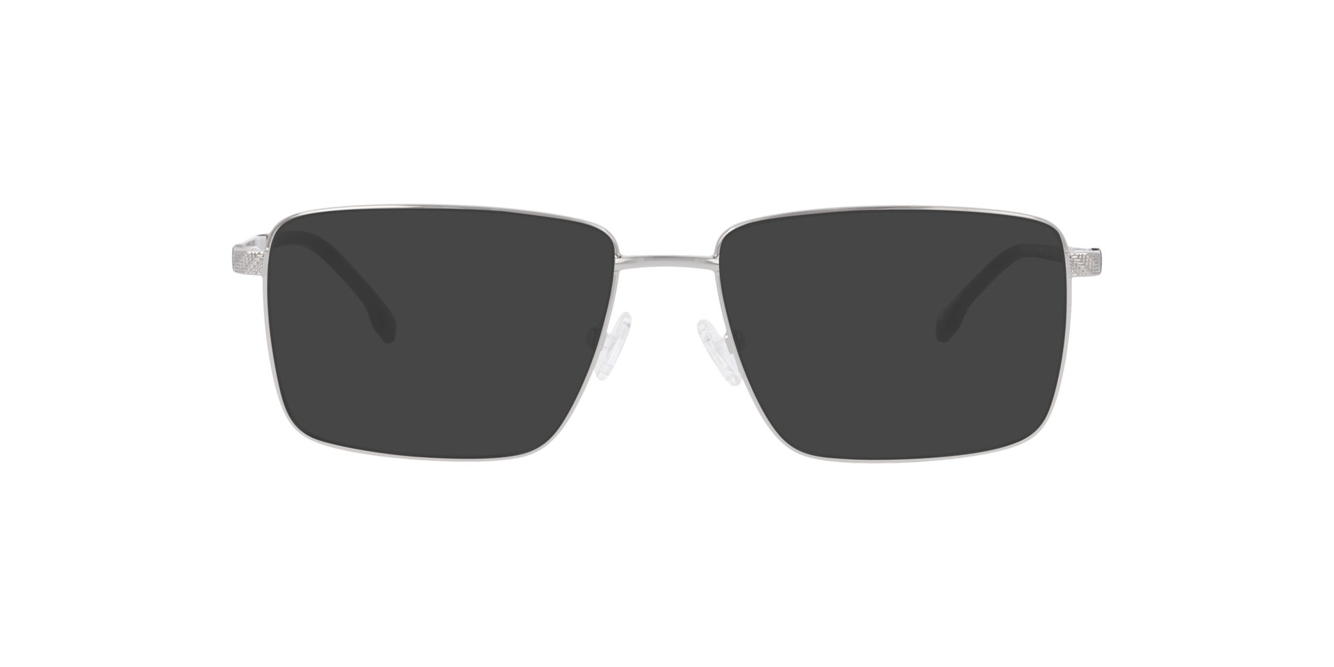 Sheffield Zilver MetaalEyeglass Frames van B24, met getinte lenzen