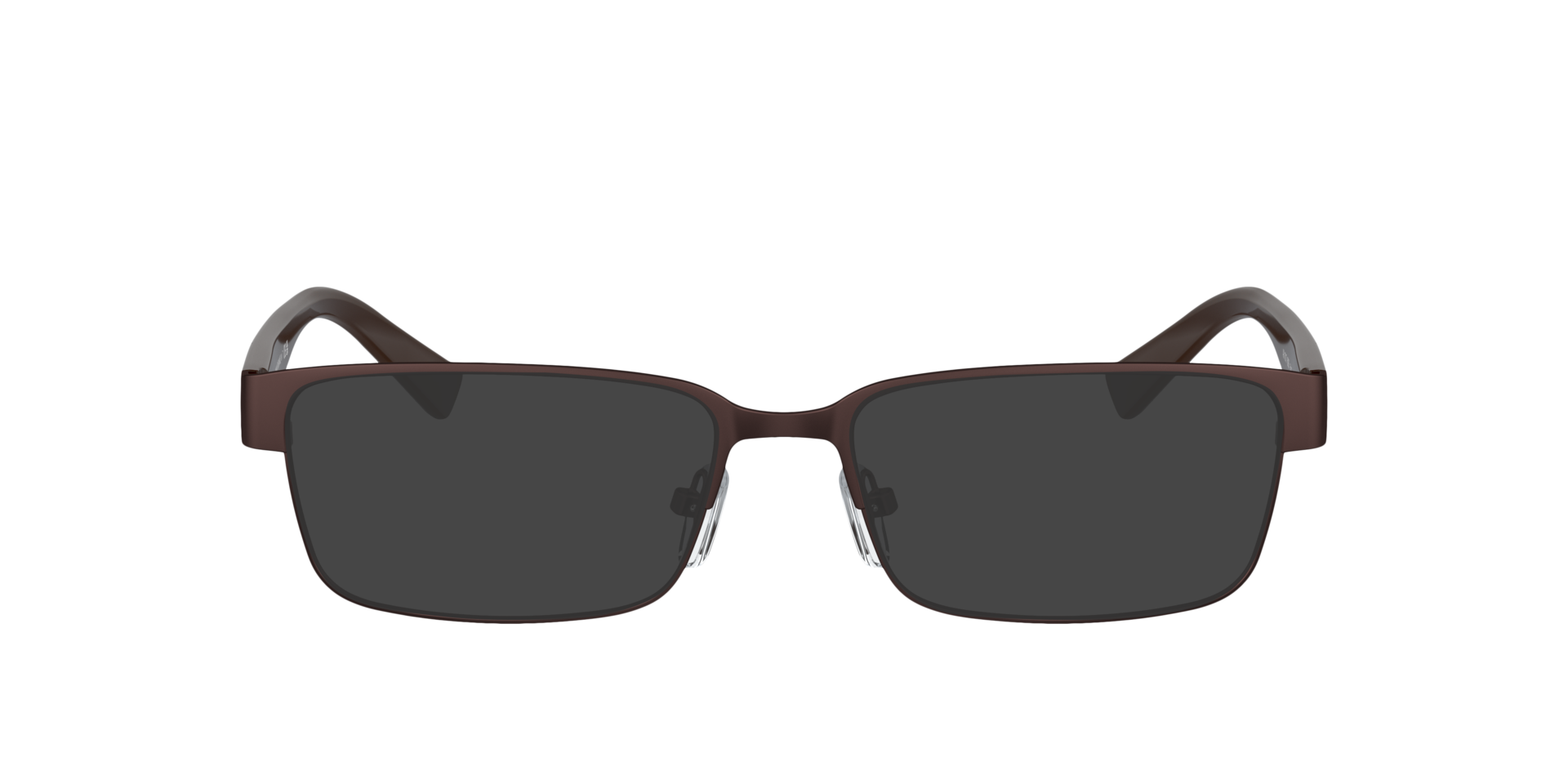 AX1017 Bruin MetaalEyeglass Frames van B24, met getinte lenzen