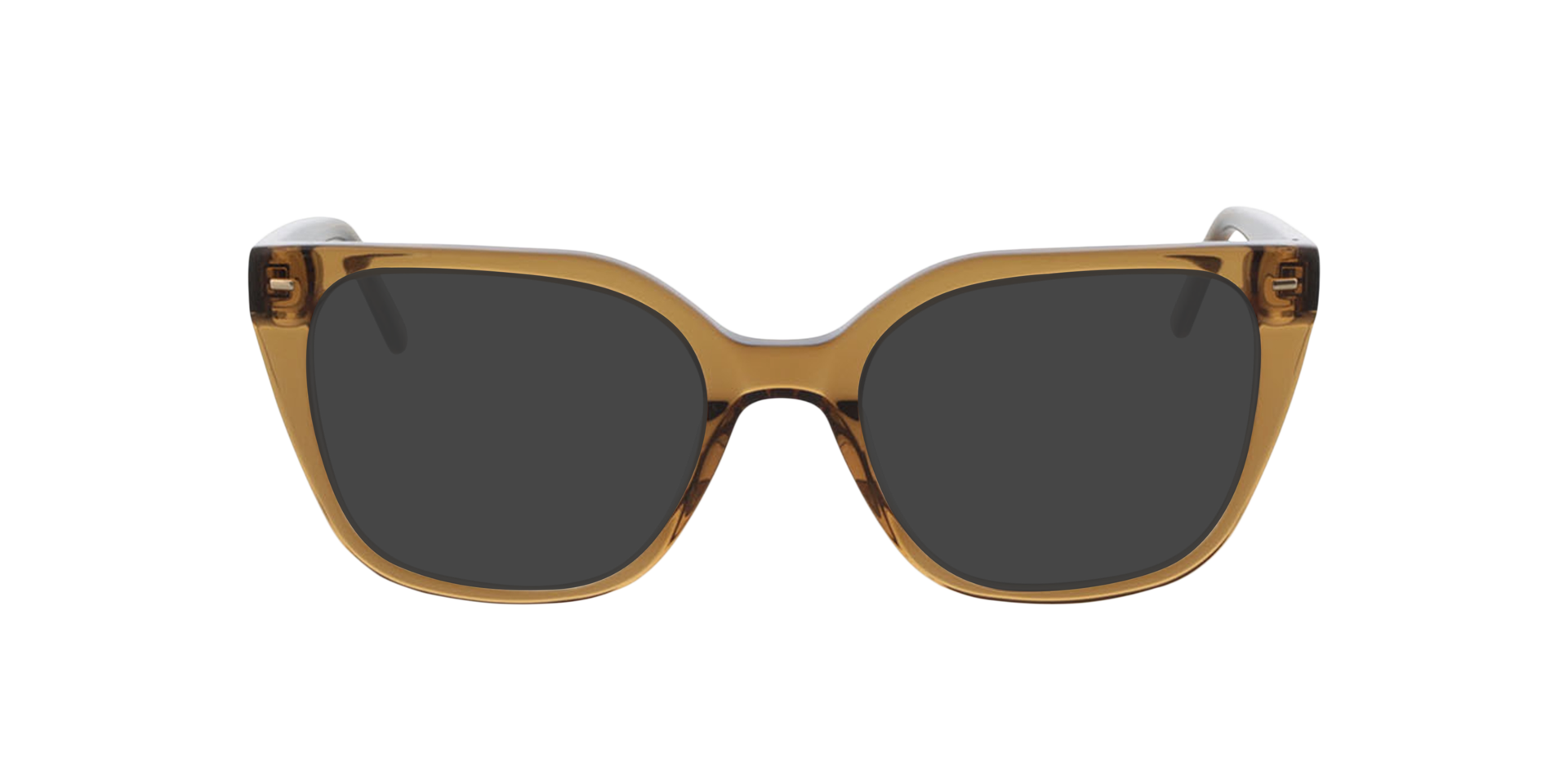 Beverly Kristal Bruin AcetaatEyeglass Frames van B24, met getinte lenzen