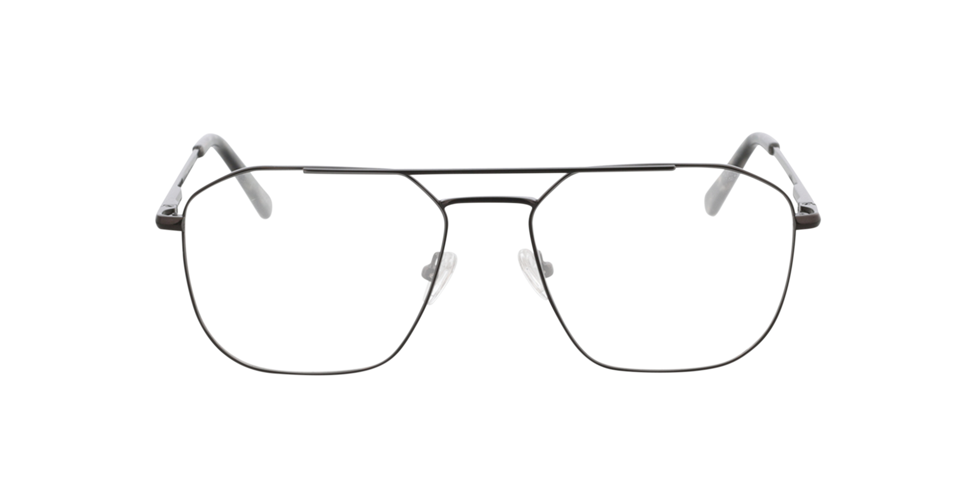 Berry Gun  &  Blue Grey Havana MetallEyeglass Frames von B24, Vorderansicht