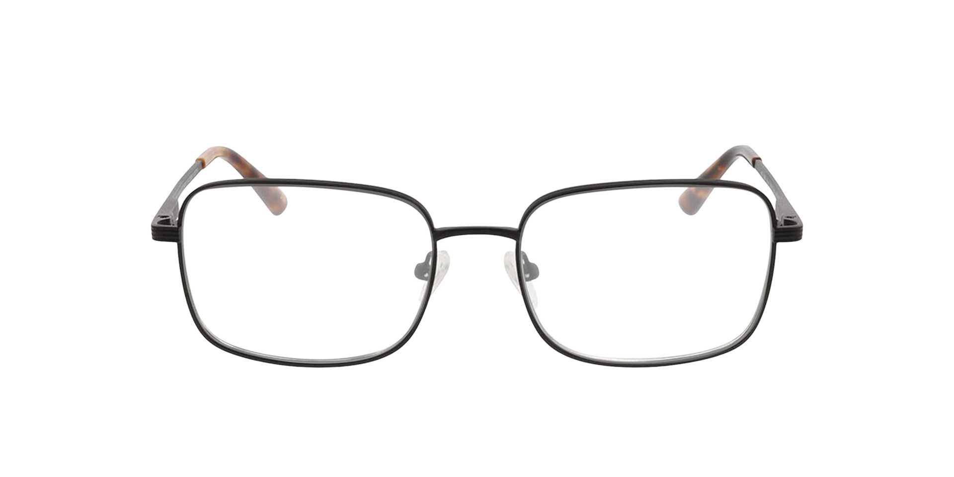 Harry Mattschwarz MetallEyeglass Frames von B24, Vorderansicht