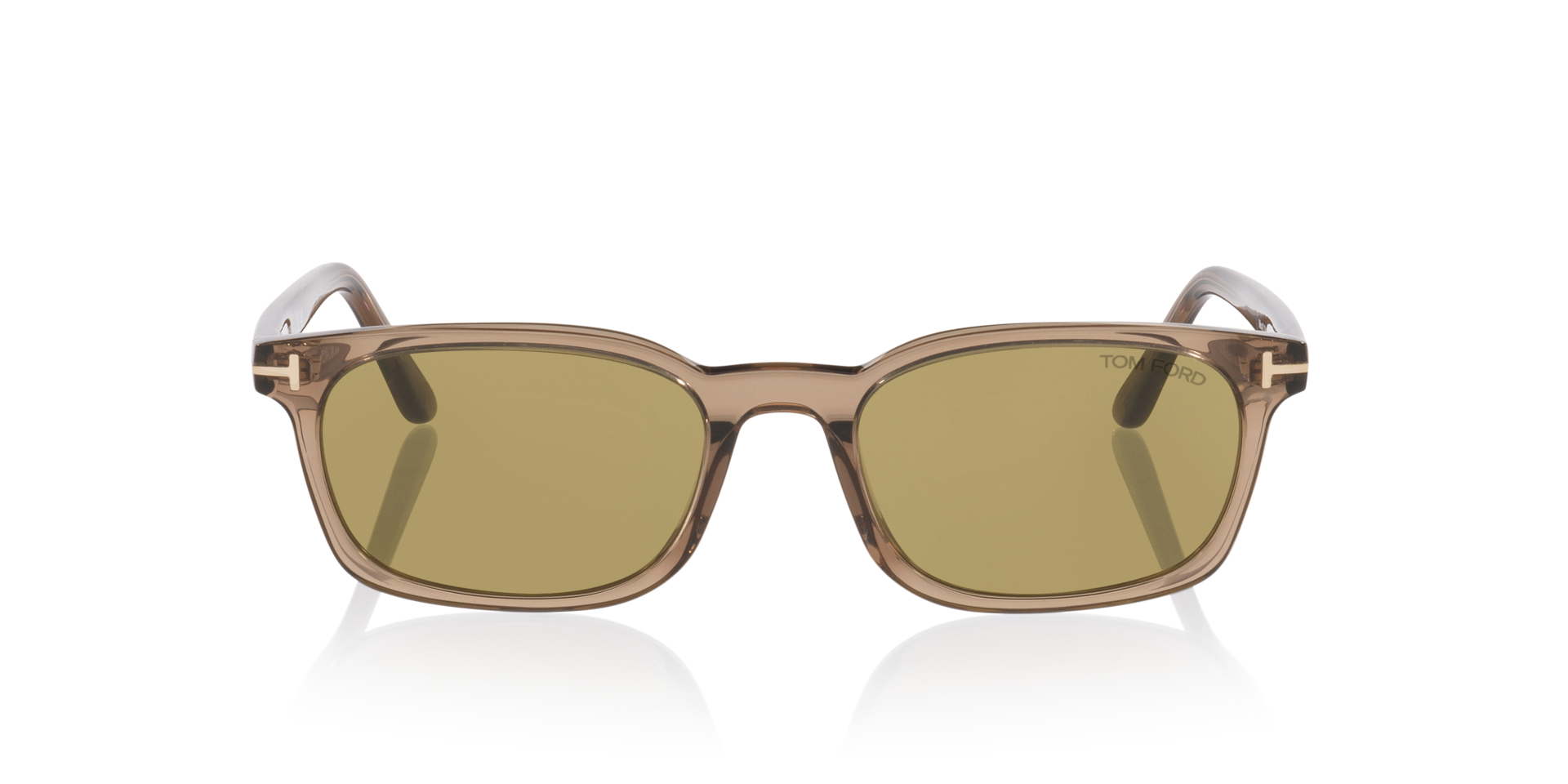 Miles-02 Brown Light AcetatSunglass Frames von B24, Vorderansicht