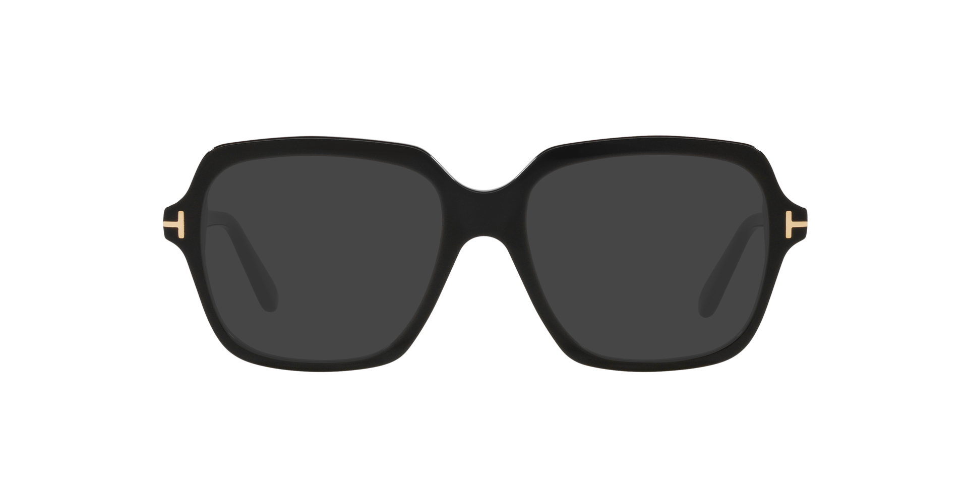 FT5908-B Glänzendes Schwarz AcetatEyeglass Frames von B24, mit getönten Gläsern