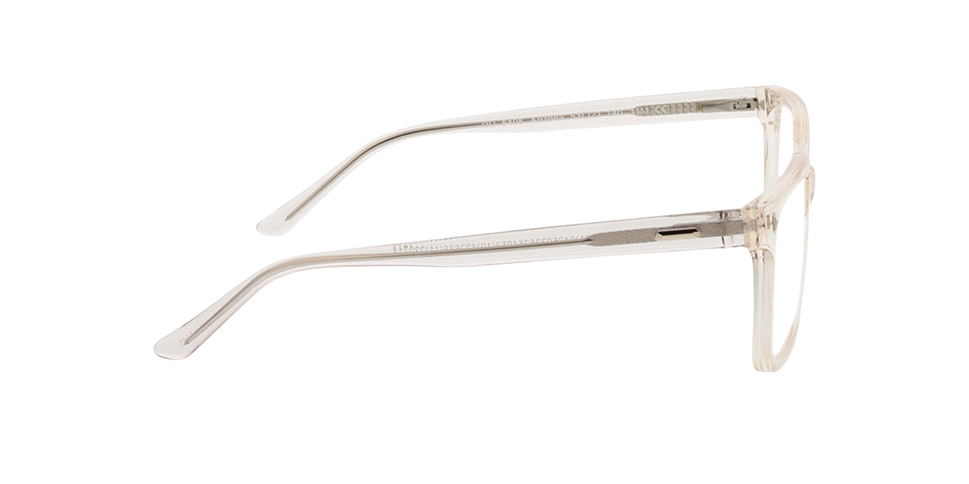 Arizona Kristal nude KunststofEyeglass Frames van B24, Zijaanzicht