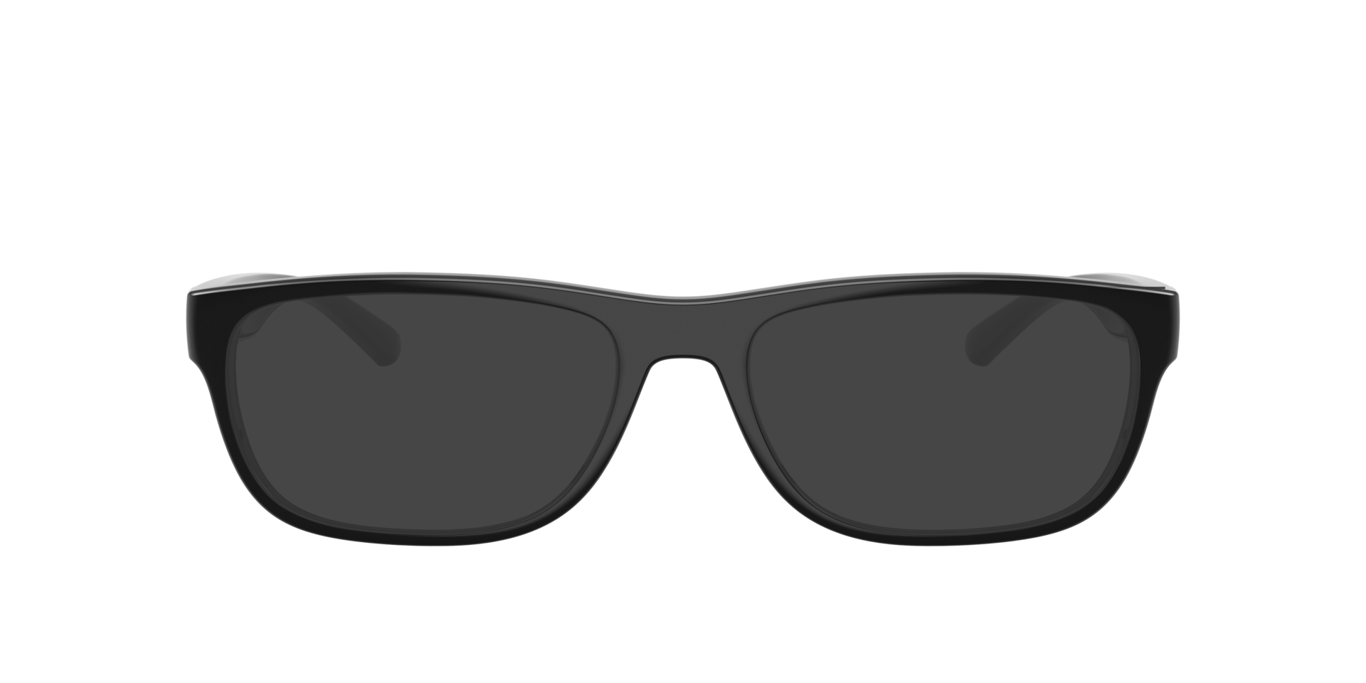AN7289U Recycled Black KunststofEyeglass Frames van B24, met getinte lenzen