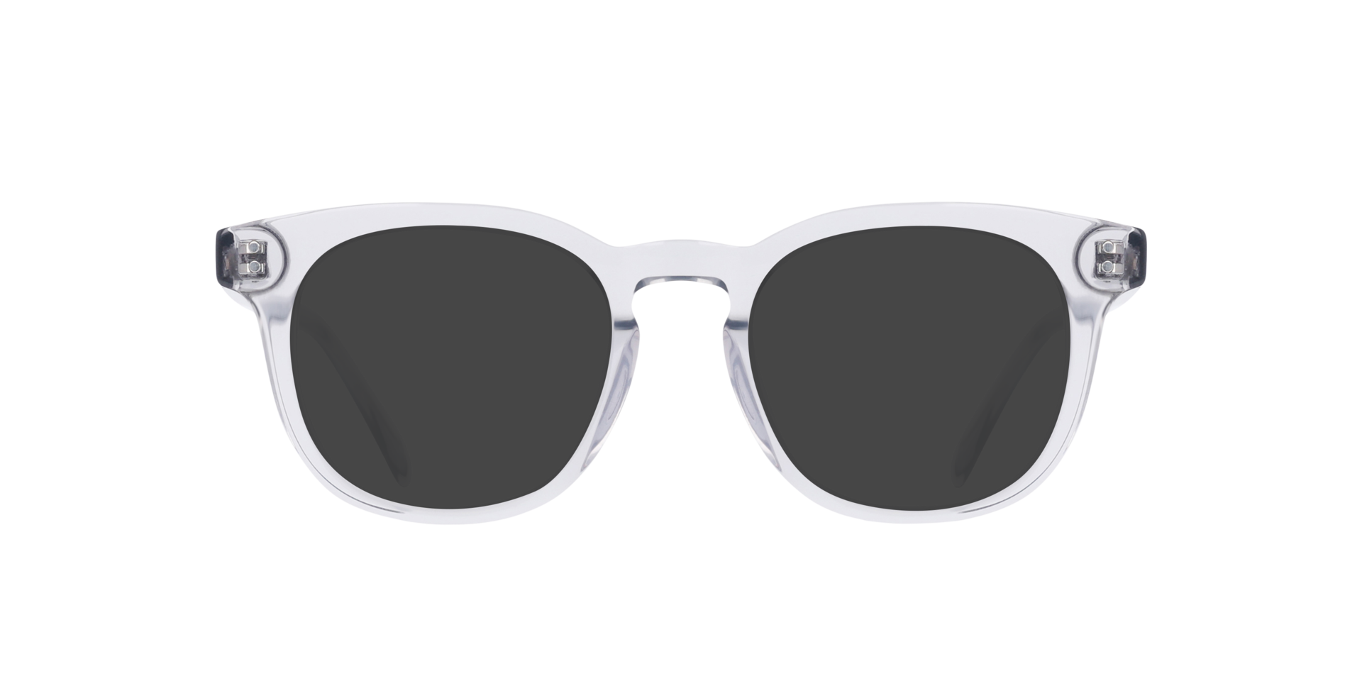 Blake CT Kristalgrijs AcetaatEyeglass Frames van B24, met getinte lenzen