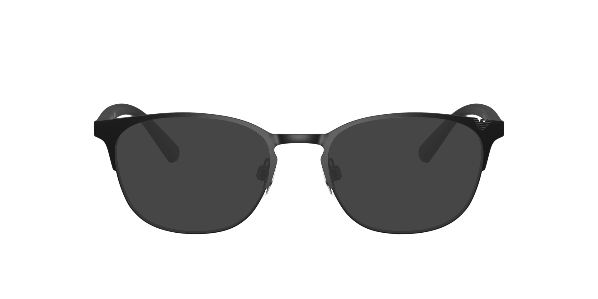 EA1059 Matt Schwarz MetallEyeglass Frames von B24, mit getönten Gläsern
