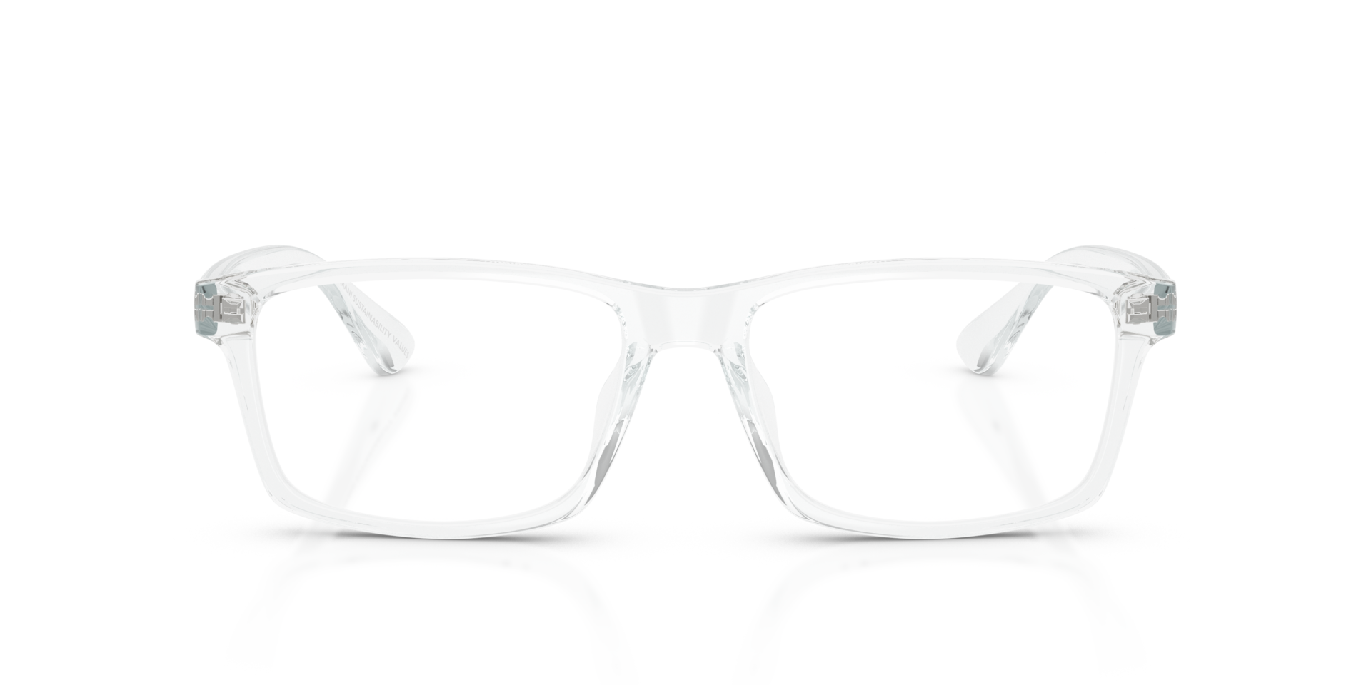 AX3083U Crystal glänzend KunststoffEyeglass Frames von B24, Vorderansicht