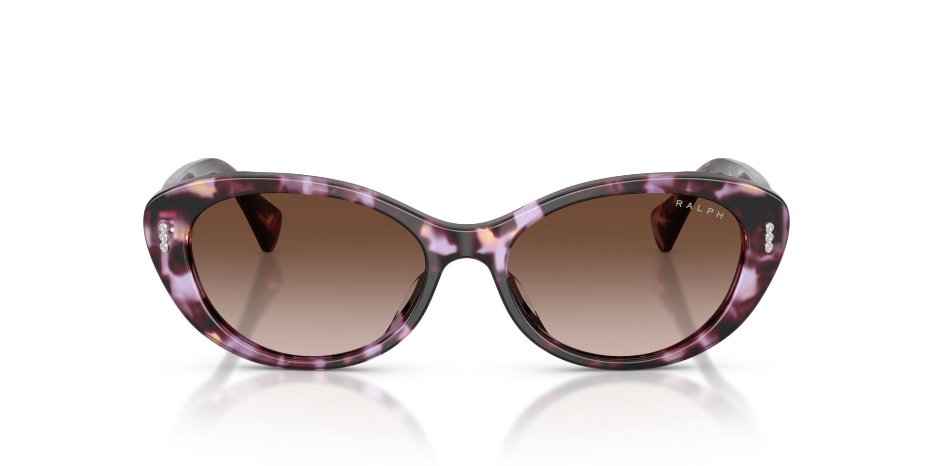 RA5350U Violet Havana AcetatSunglass Frames von B24, Vorderansicht