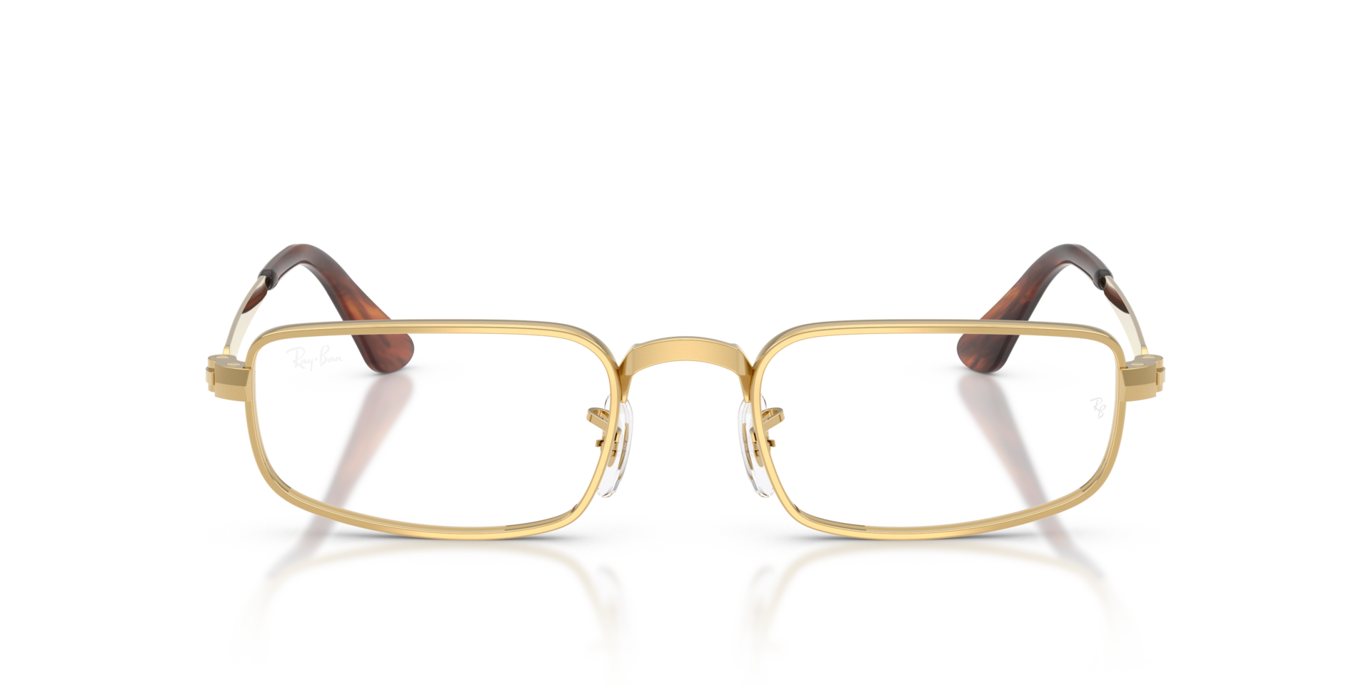 RB3927V Arista goud MetaalEyeglass Frames van B24, Vooraanzicht