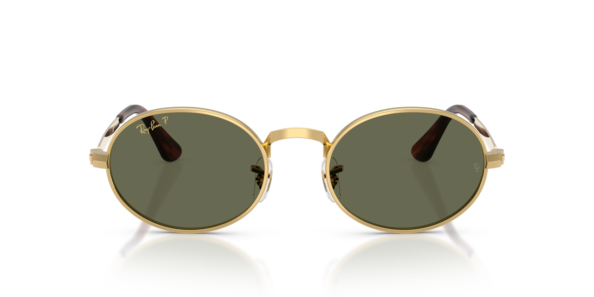 RB3931 Arista goud MetaalSunglass Frames van B24, Vooraanzicht