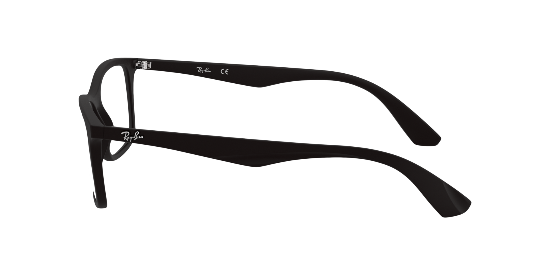 RB7047 Optics Schwarz KunststoffEyeglass Frames von B24, Seitenansicht