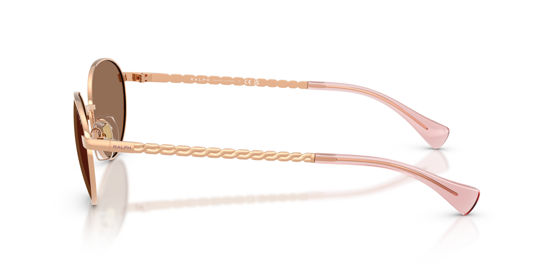 RA4148 Roségoud MetaalSunglass Frames van B24, Zijaanzicht