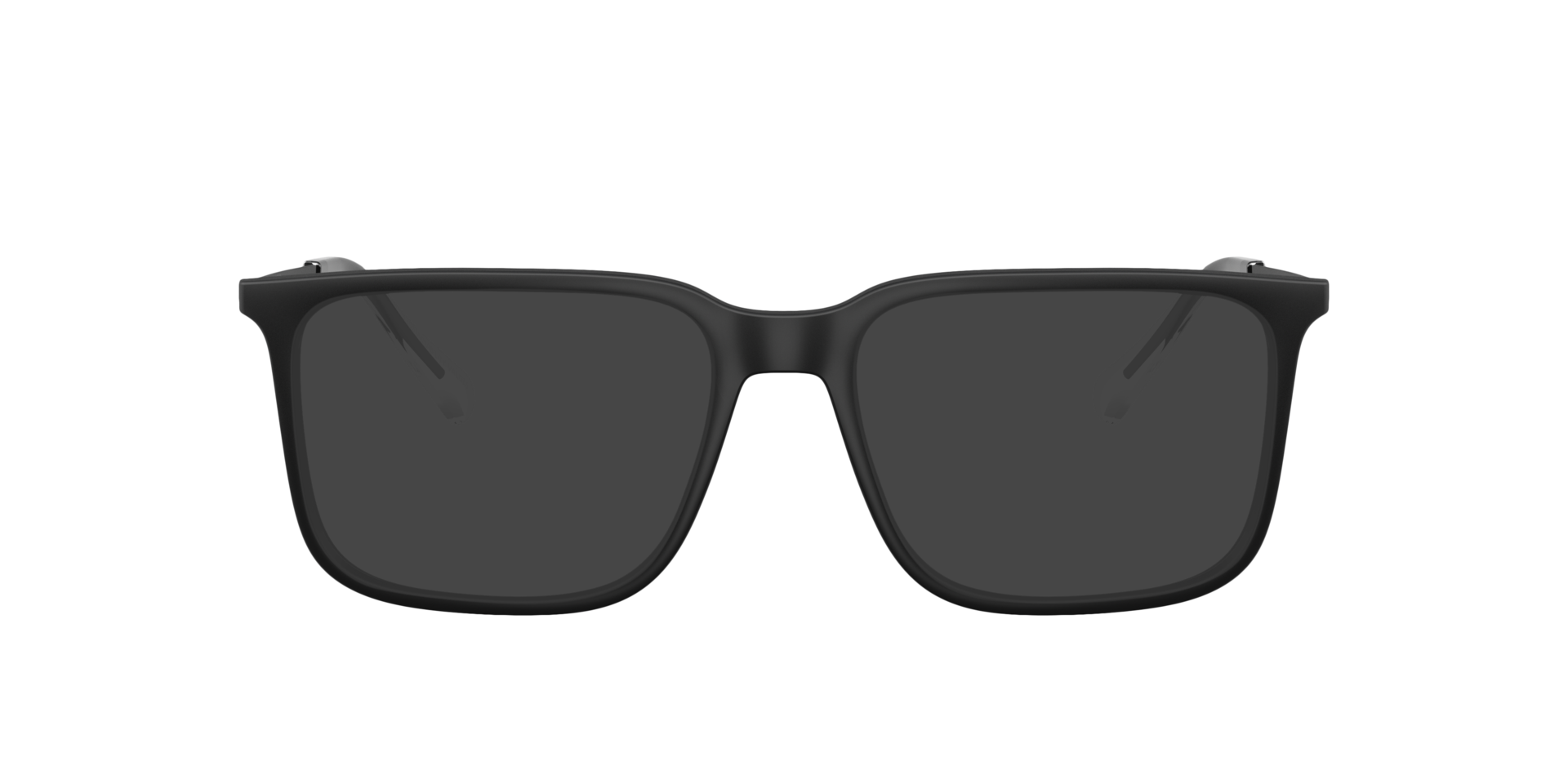 AX3119 Matt Schwarz KunststoffEyeglass Frames von B24, mit getönten Gläsern