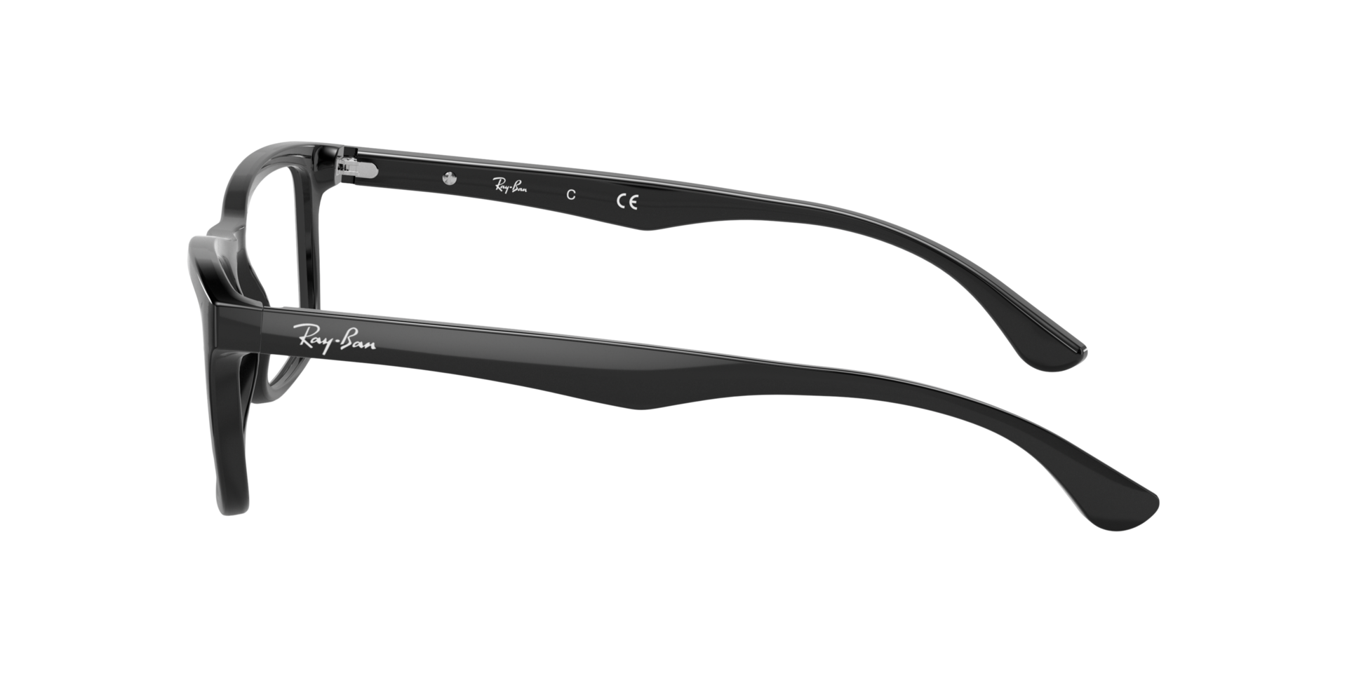 RB5279 Optics Schwarz AcetatEyeglass Frames von B24, Seitenansicht