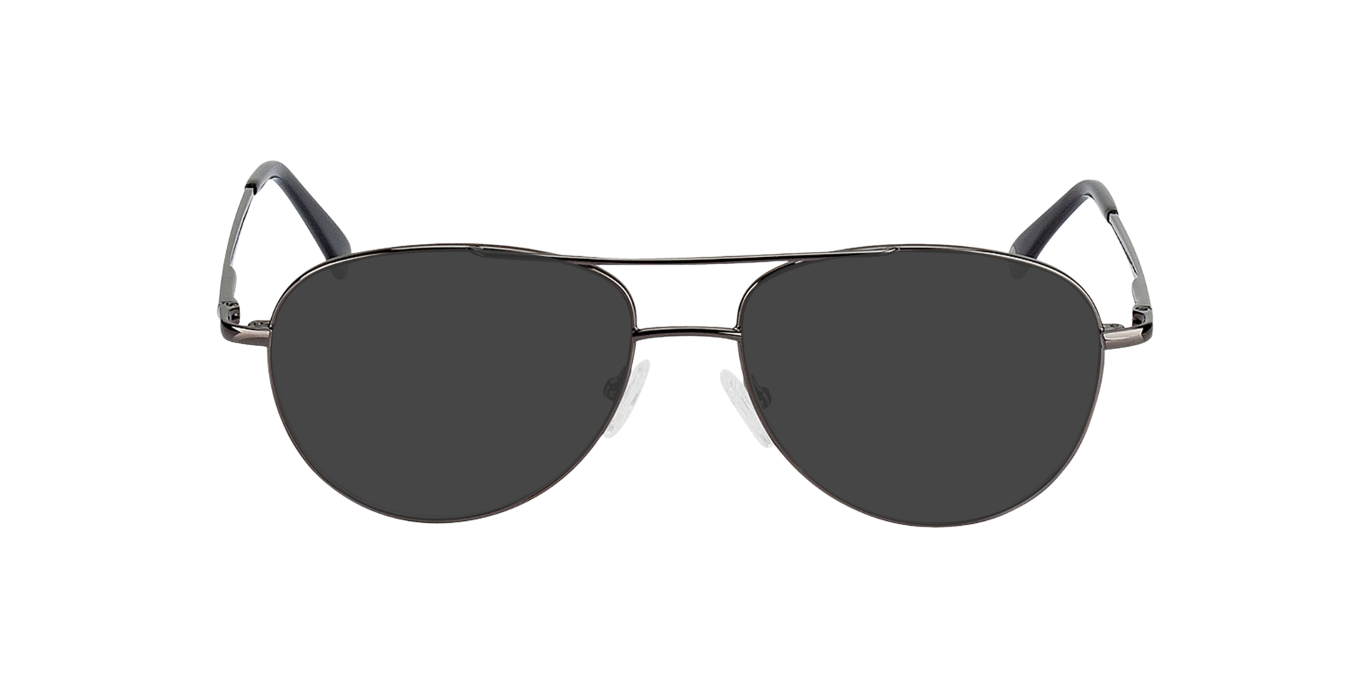 Glendale Antraciet MetaalEyeglass Frames van B24, met getinte lenzen