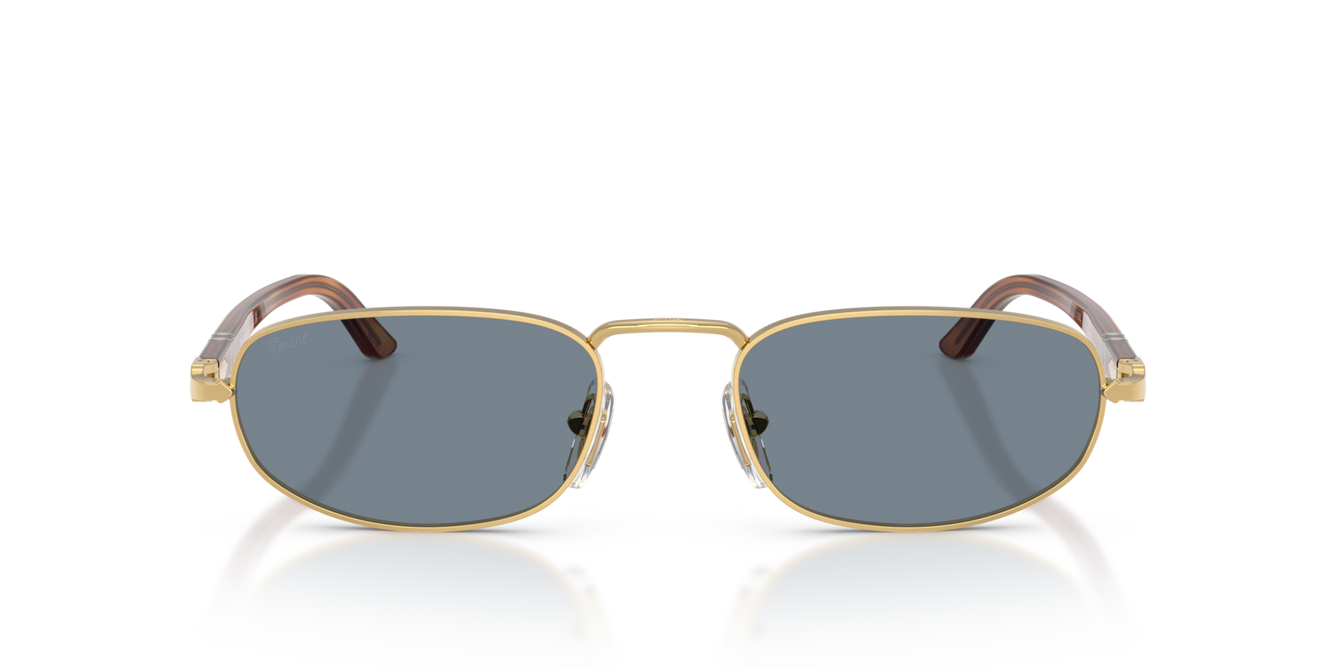 PO1028S Gold MetallSunglass Frames von B24, Vorderansicht