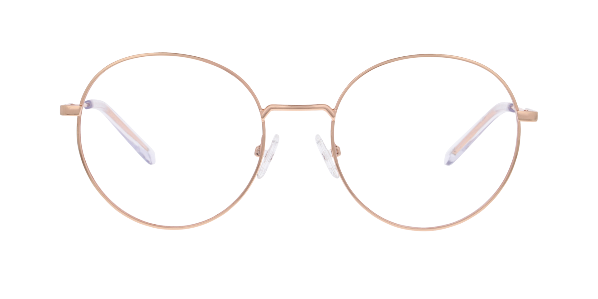 Nomi Rotgold MetallEyeglass Frames von B24, Vorderansicht