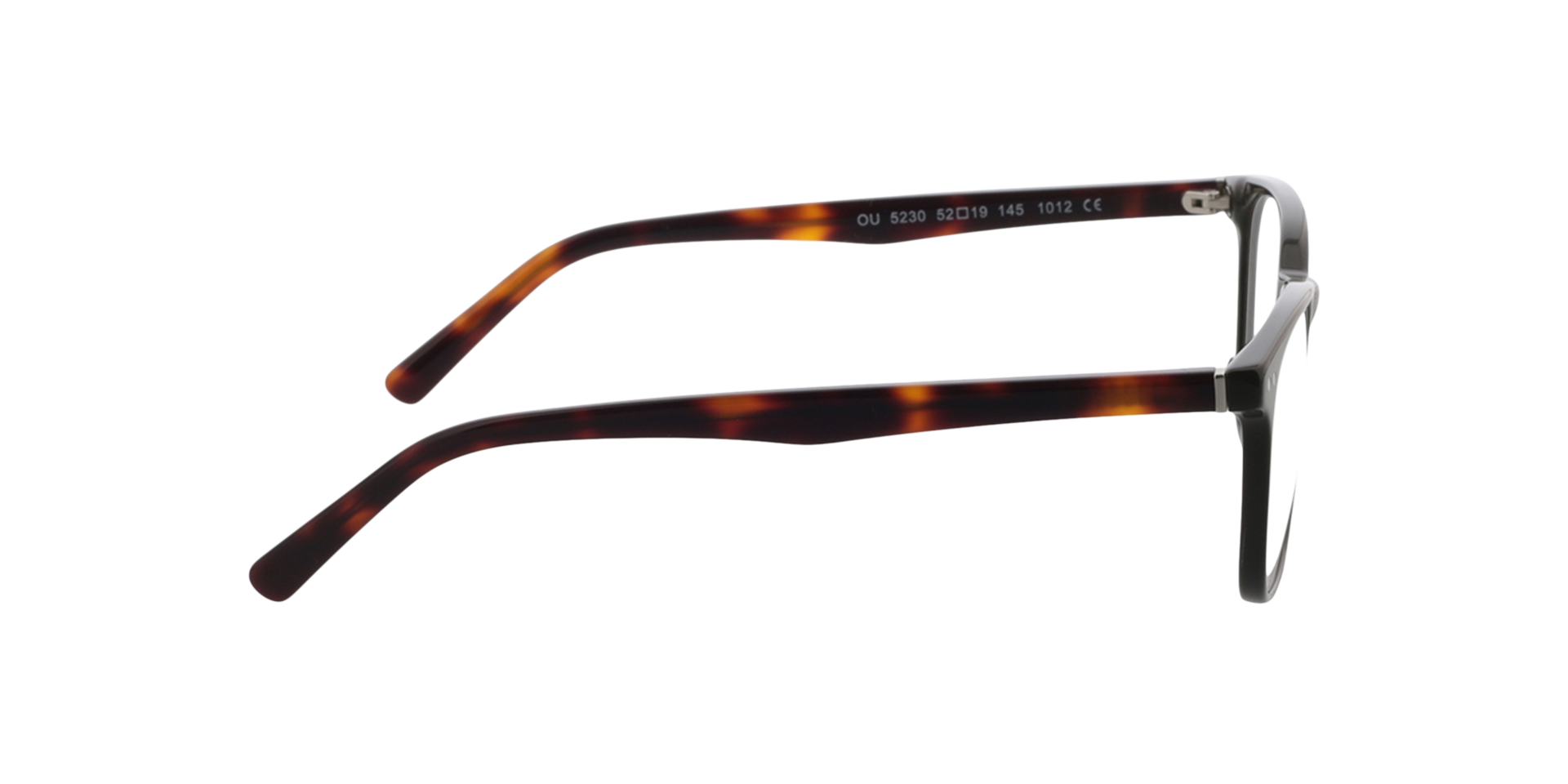 Johnny Kaki & Havana AcetaatEyeglass Frames van B24, Zijaanzicht
