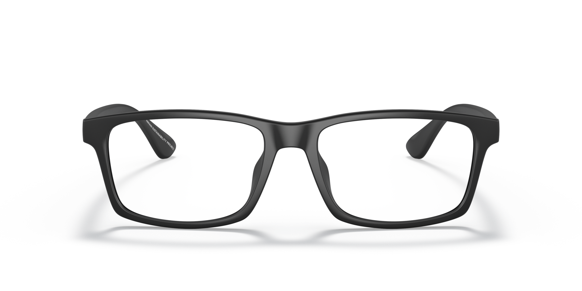 AX3083U Matt Schwarz KunststoffEyeglass Frames von B24, Vorderansicht
