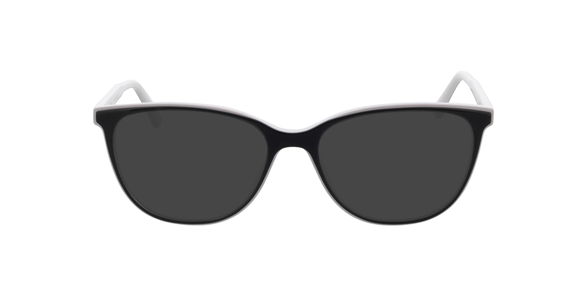 Milano Bilayer Black  &  White AcetatEyeglass Frames von B24, mit getönten Gläsern