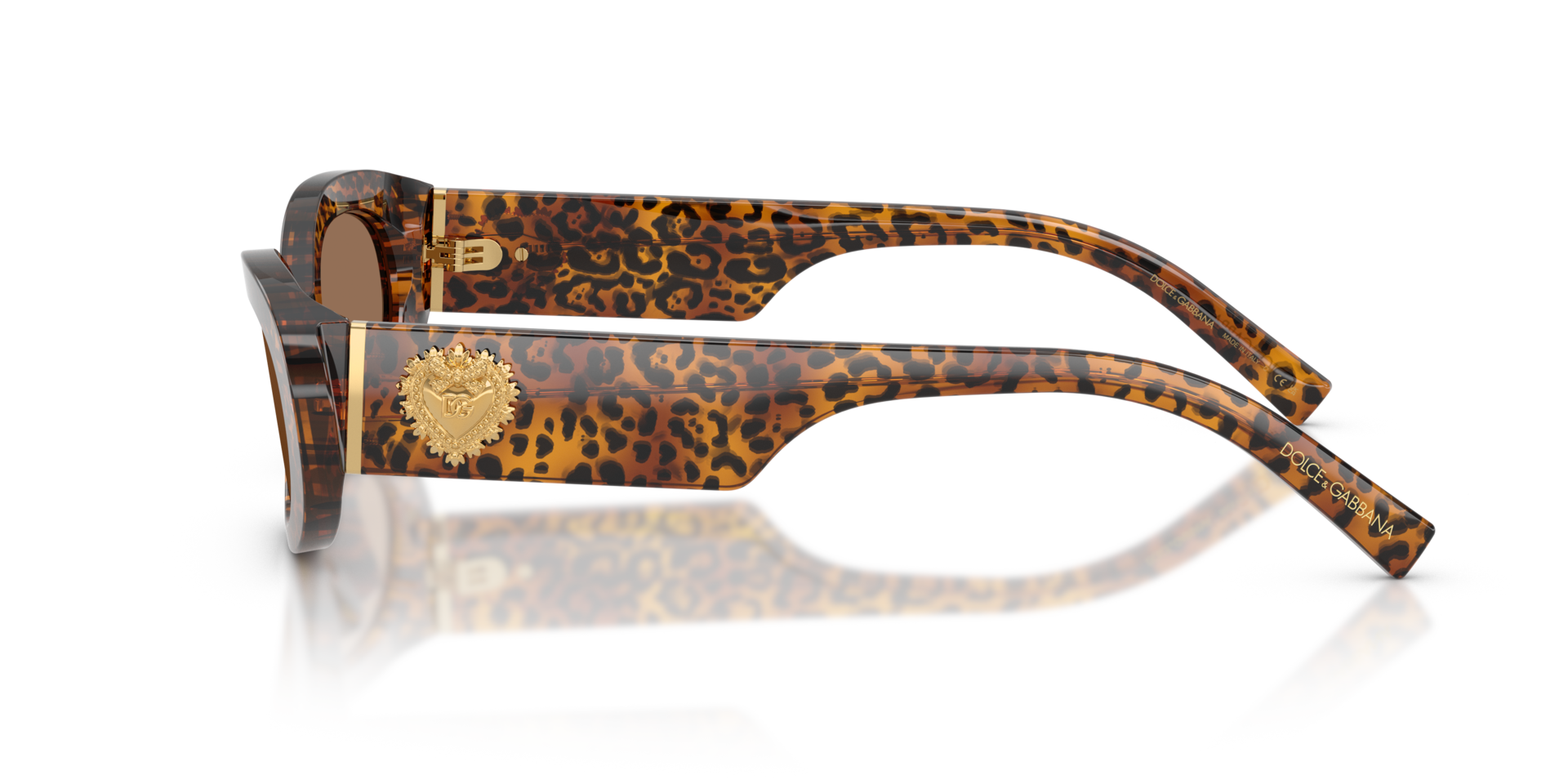 DG4537 Leo Transparent AcetatSunglass Frames von B24, Seitenansicht